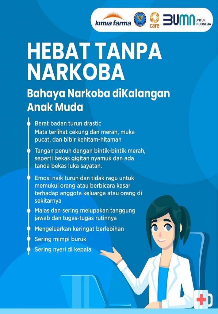 Hebat Tanpa Narkoba, Bahaya Narkoba di Kalangan Anak Muda