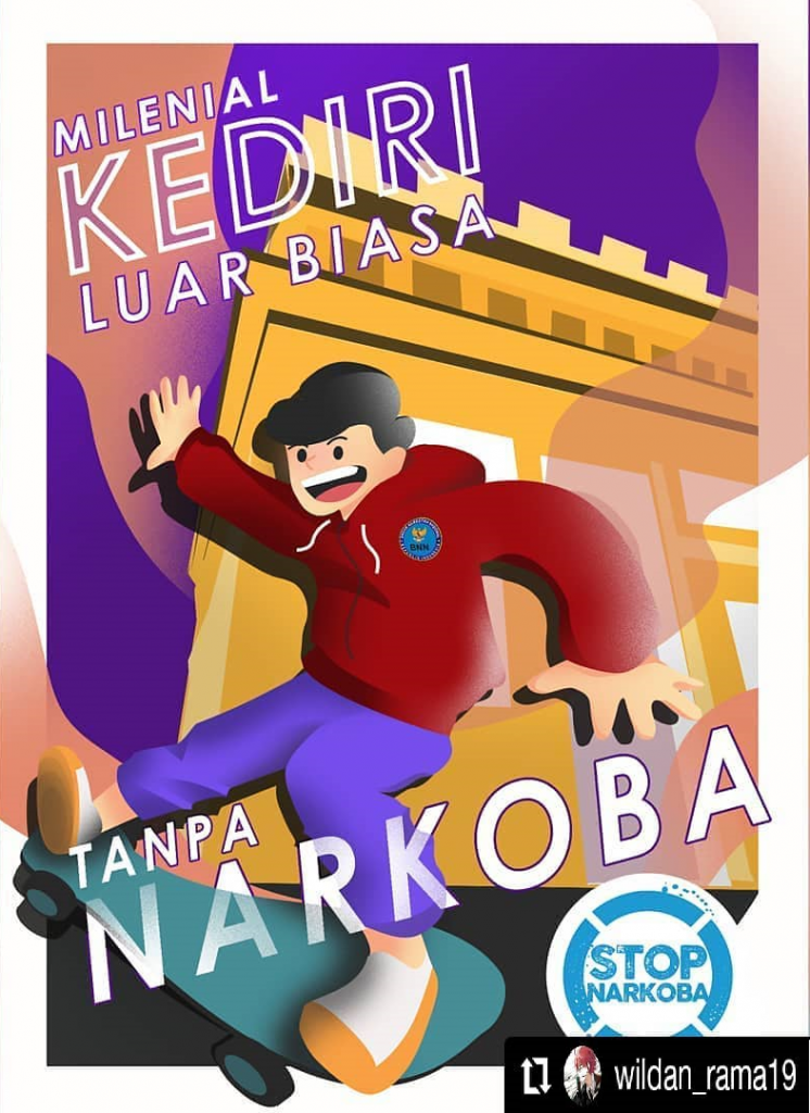 Milenial Kediri Luar Biasa Tanpa Narkoba
