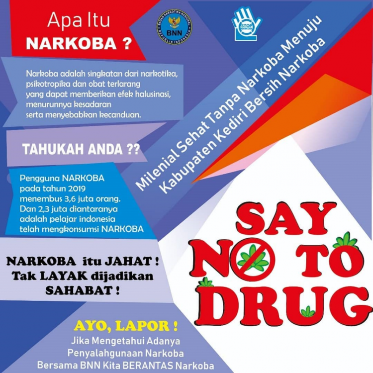 Narkoba Itu Jahat, Tak Layak Jadi Sahabat