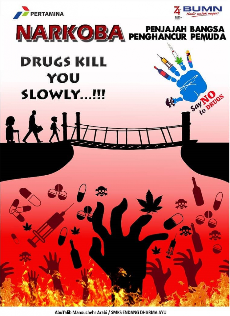 Narkoba Penjajah Bangsa Penghancur Pemuda
