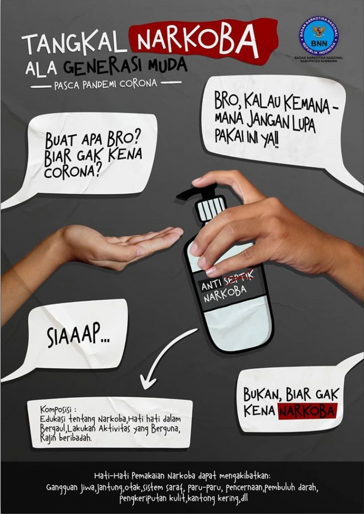 Tangkal Narkoba Ala Generasi Muda
