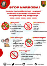 Poster Stop Narkoba Berbahaya